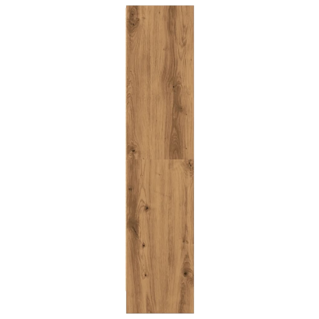 vidaXL Estantería de madera de ingeniería roble artesano 60x24x109 cm