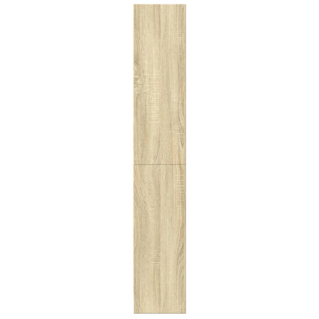 vidaXL Estantería de madera de ingeniería roble Sonoma 60x24x143 cm