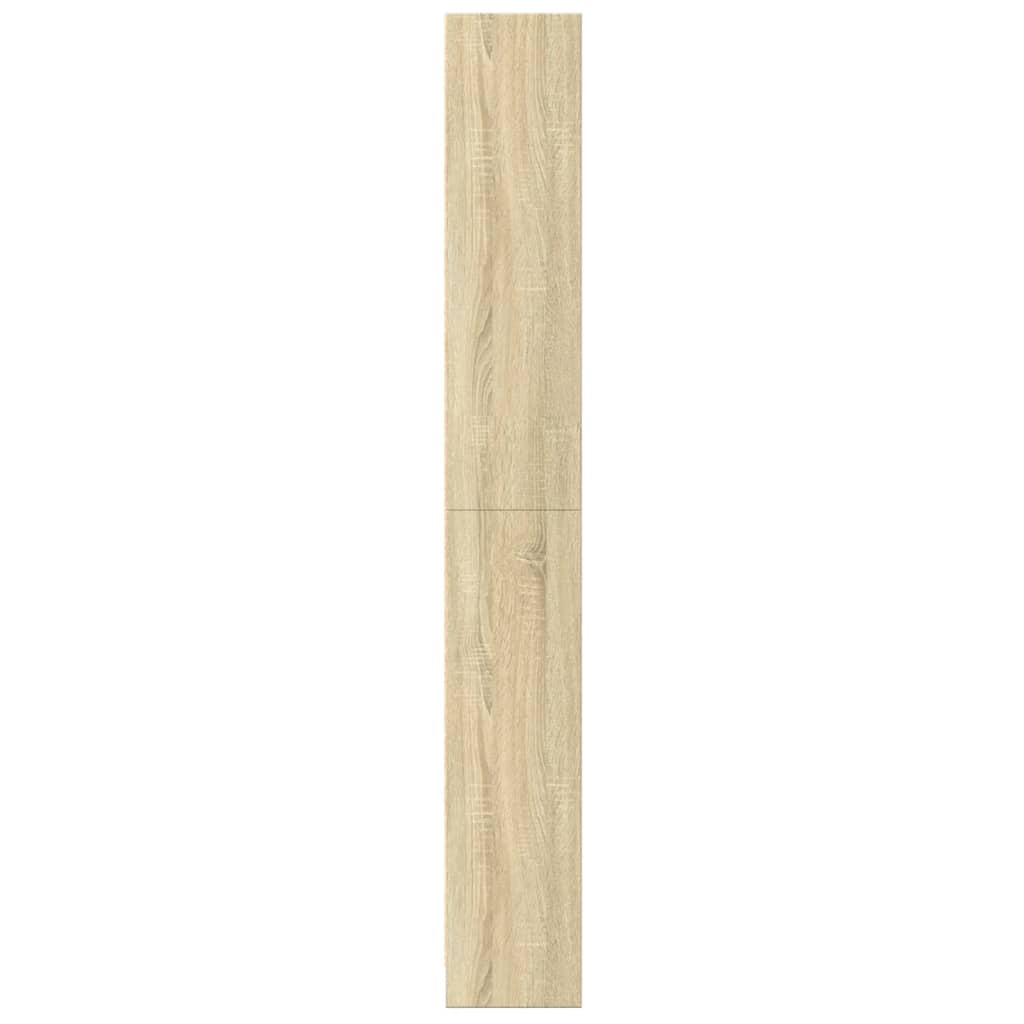 vidaXL Estantería de madera de ingeniería roble Sonoma 60x24x176 cm