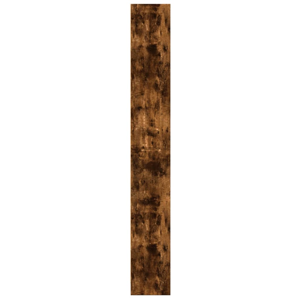 vidaXL Estantería madera de ingeniería roble ahumado 60x24x176 cm