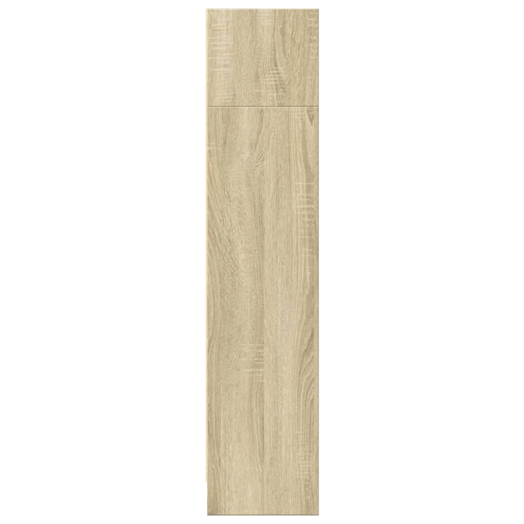 vidaXL Estantería de madera de ingeniería roble Sonoma 80x24x109 cm