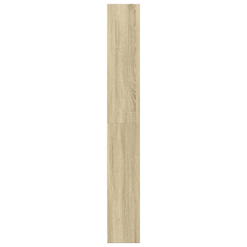 vidaXL Estantería de madera de ingeniería roble Sonoma 80x24x176 cm