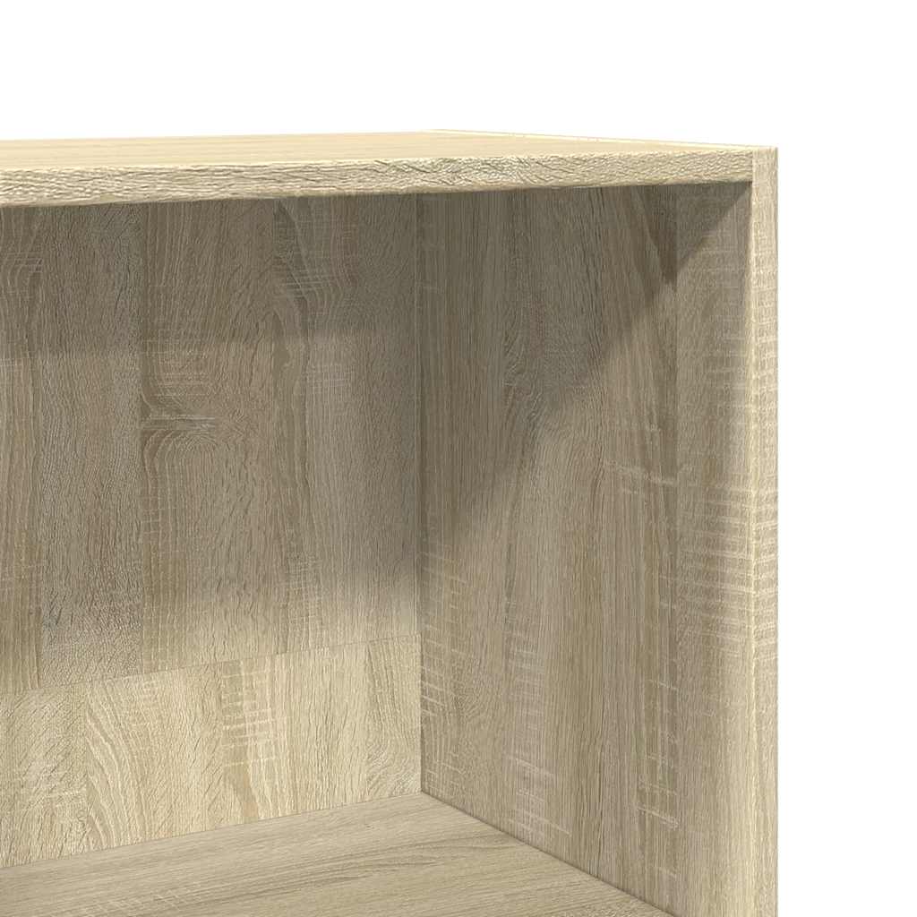 vidaXL Estantería de madera de ingeniería roble Sonoma 60x30x114 cm