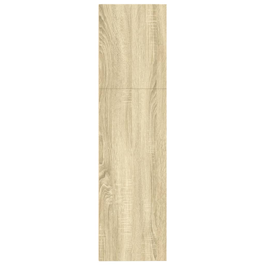 vidaXL Estantería de madera de ingeniería roble Sonoma 80x30x114 cm