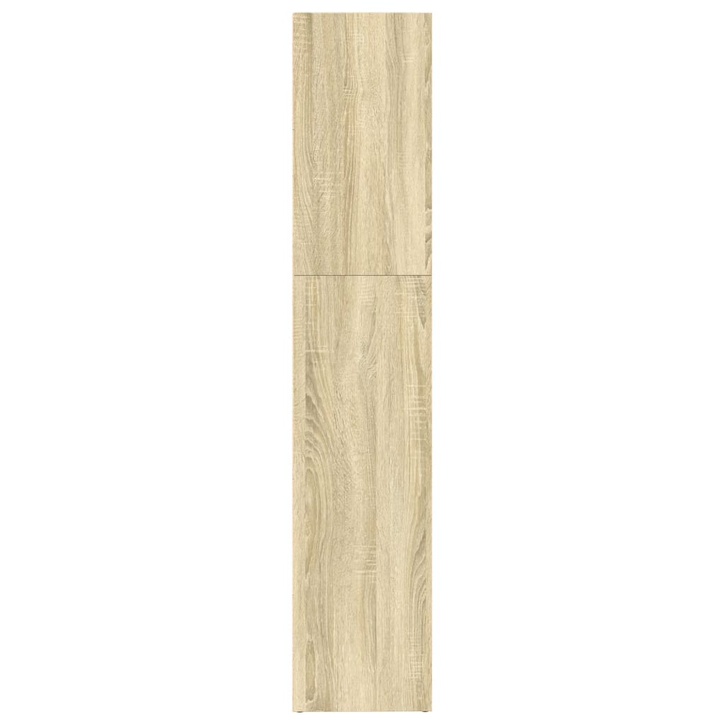 vidaXL Estantería de madera de ingeniería roble Sonoma 80x30x152 cm