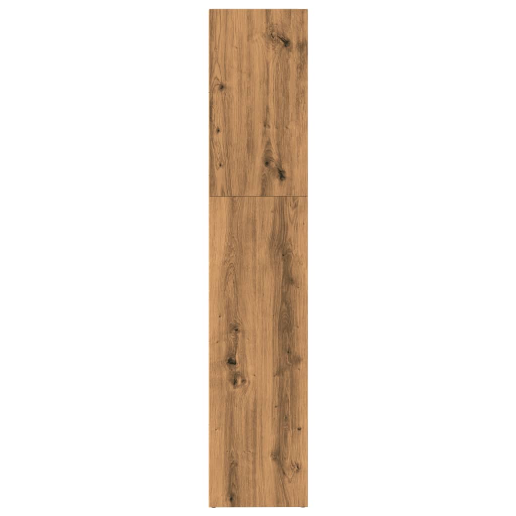 vidaXL Estantería de madera de ingeniería roble artisian 80x30x152 cm