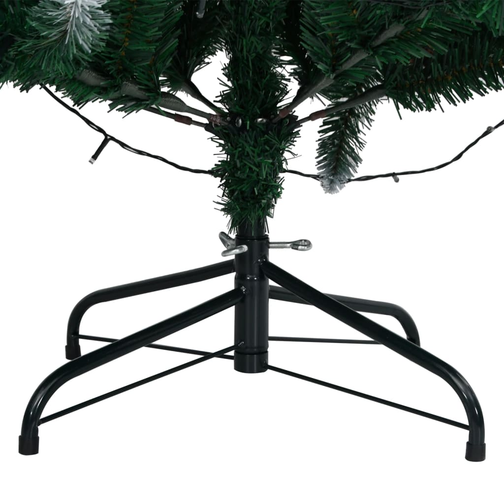 vidaXL Árbol de Navidad artificial 150 LEDs 120 cm