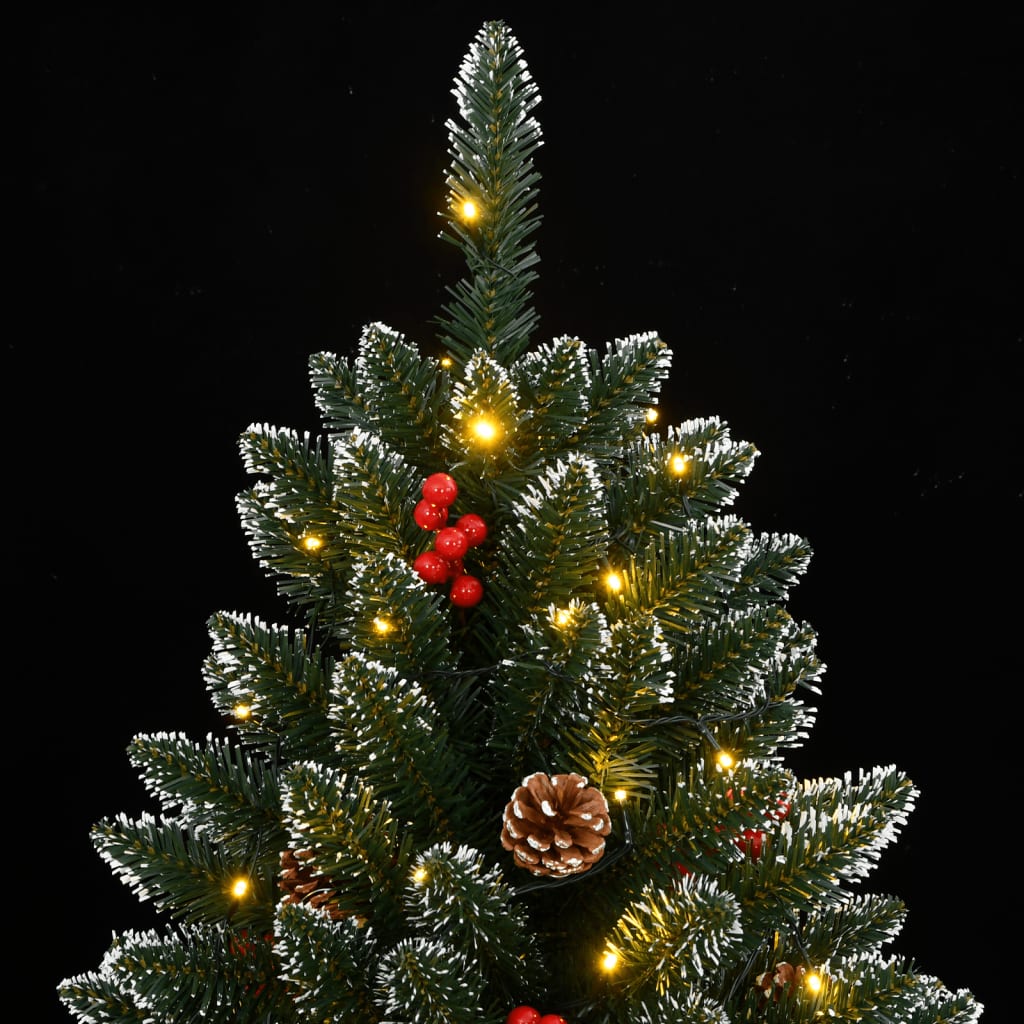 vidaXL Árbol de Navidad artificial 150 LEDs 120 cm