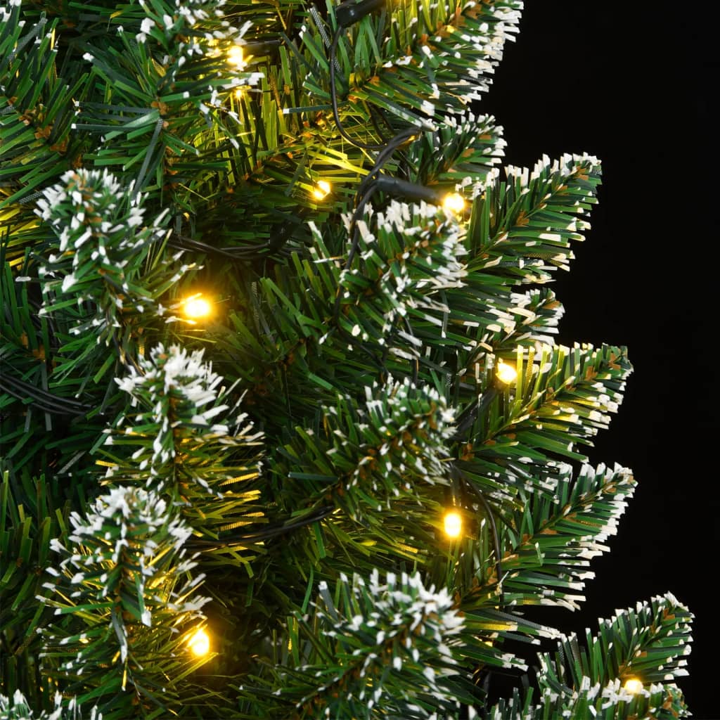 vidaXL Árbol de Navidad artificial estrecho 150 LEDs 150 cm