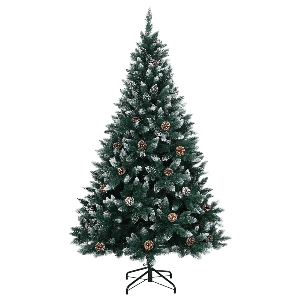 vidaXL Árbol de Navidad artificial 150 LEDs 120 cm