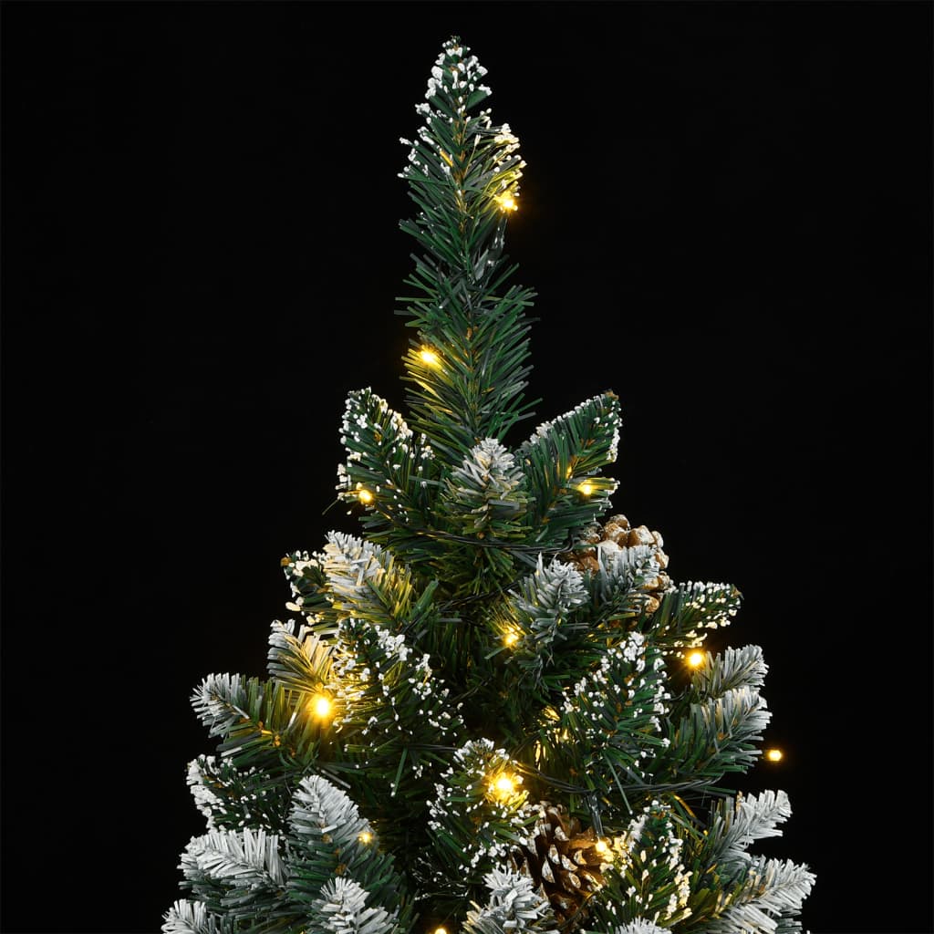 vidaXL Árbol de Navidad artificial 150 LEDs 120 cm