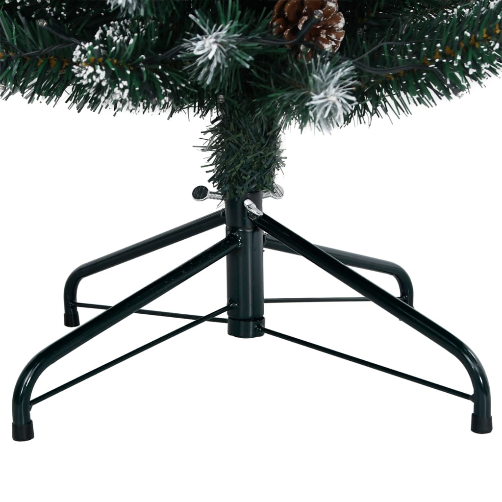 vidaXL Árbol de Navidad artificial estrecho 150 LEDs 120 cm