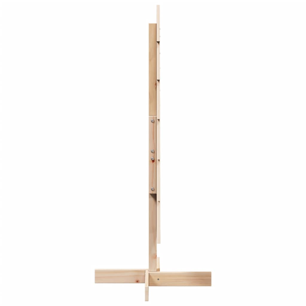 vidaXL Árbol de Navidad de madera de adorno madera maciza pino 120 cm