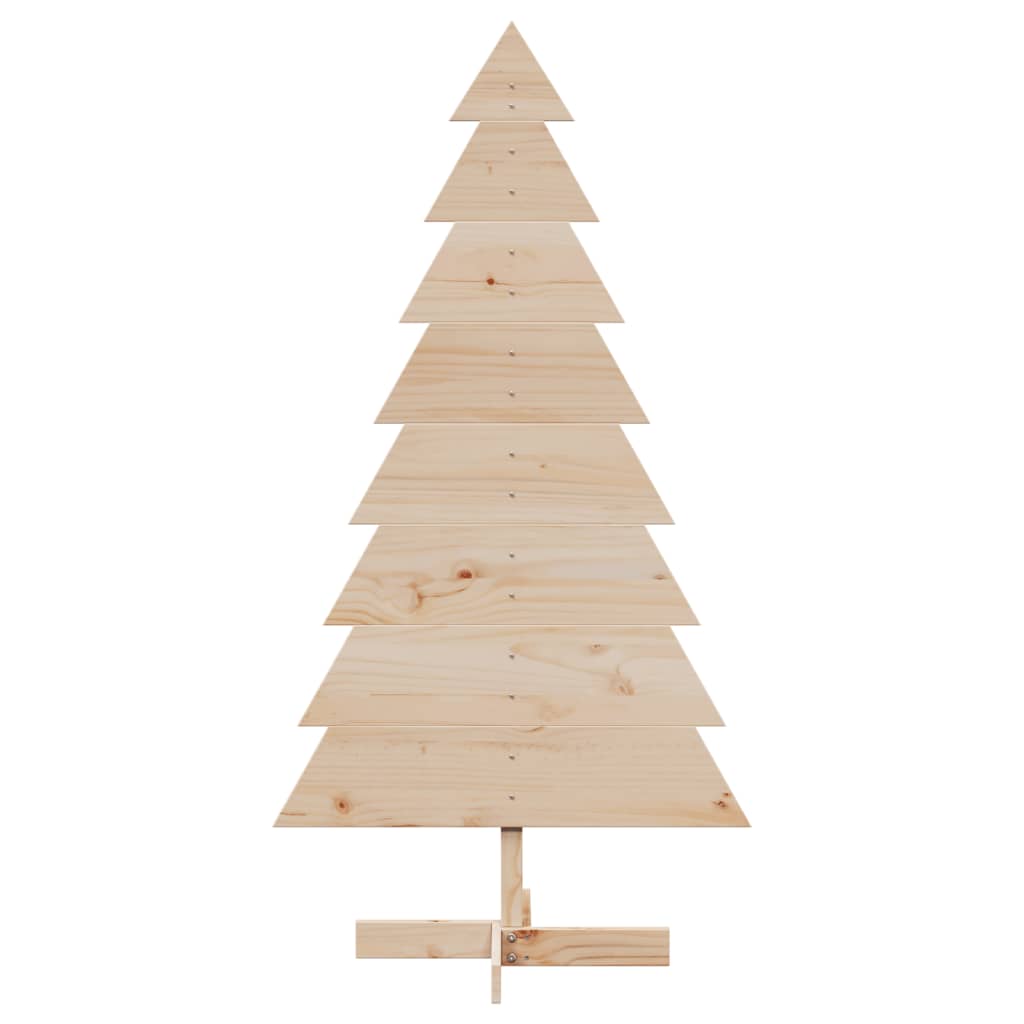 vidaXL Árbol de Navidad de madera de adorno madera maciza pino 150 cm