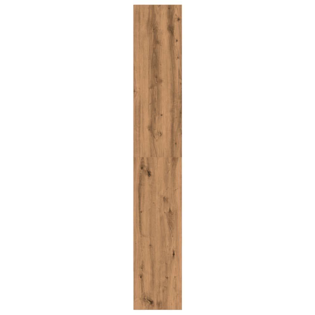 vidaXL Estantería madera de ingeniería roble artisian 80x30x189 cm