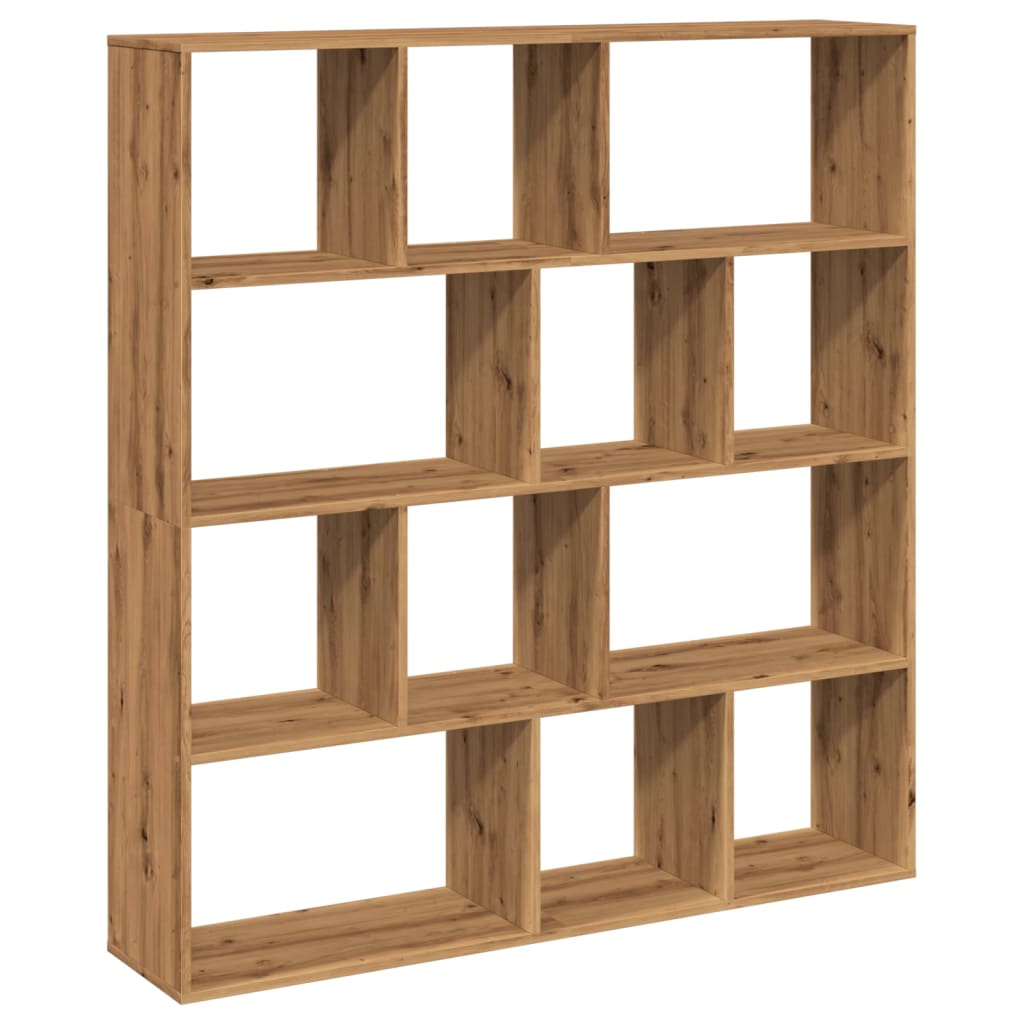 vidaXL Estantería madera de ingeniería roble artisian 132x29x141,5 cm