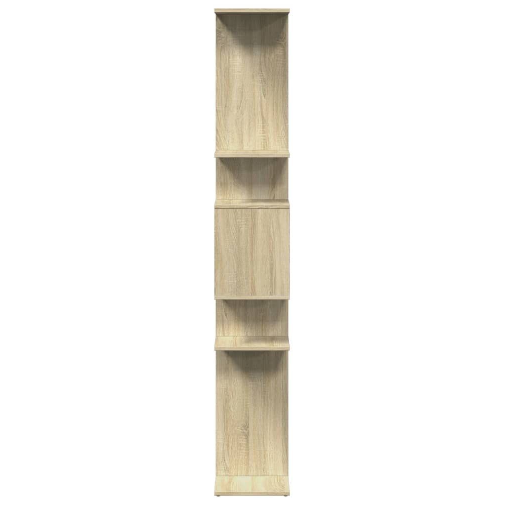 vidaXL Estantería de madera de ingeniería roble Sonoma 92x29x188 cm