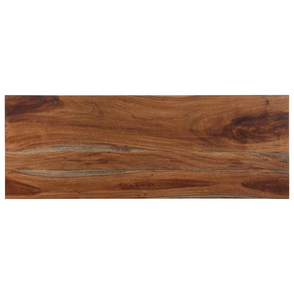 vidaXL Banco 110 cm madera maciza acacia