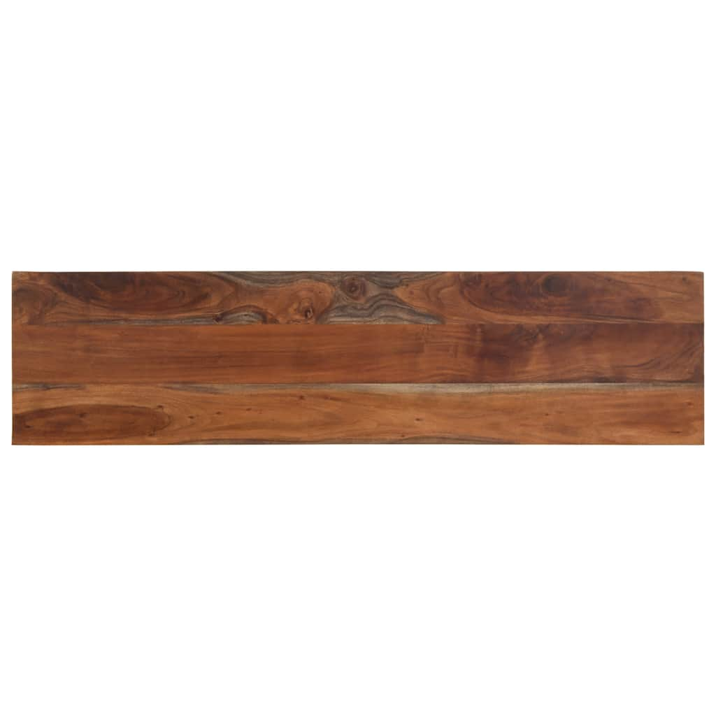 vidaXL Banco de madera maciza acacia 160 cm