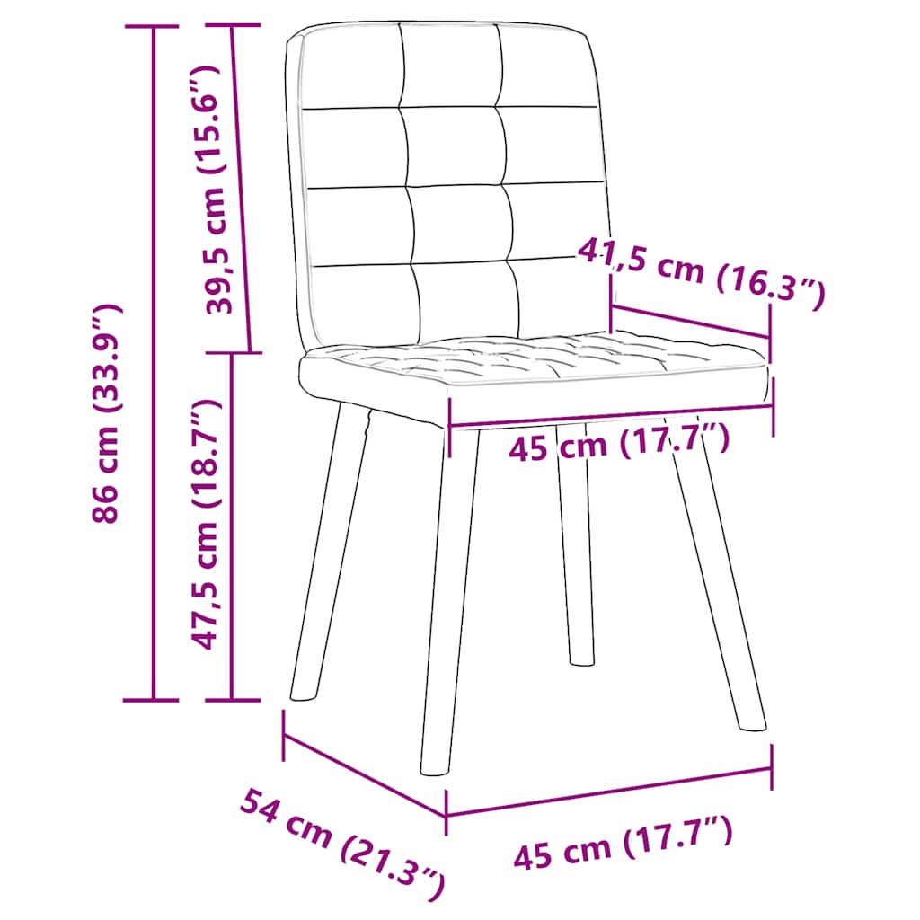 vidaXL Sillas de comedor giratorias 2 unidades tela gris claro