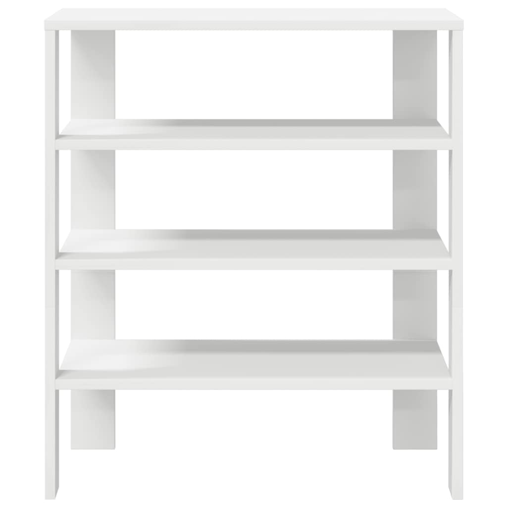 vidaXL Mueble zapatero madera contrachapada blanco 61x32x70 cm