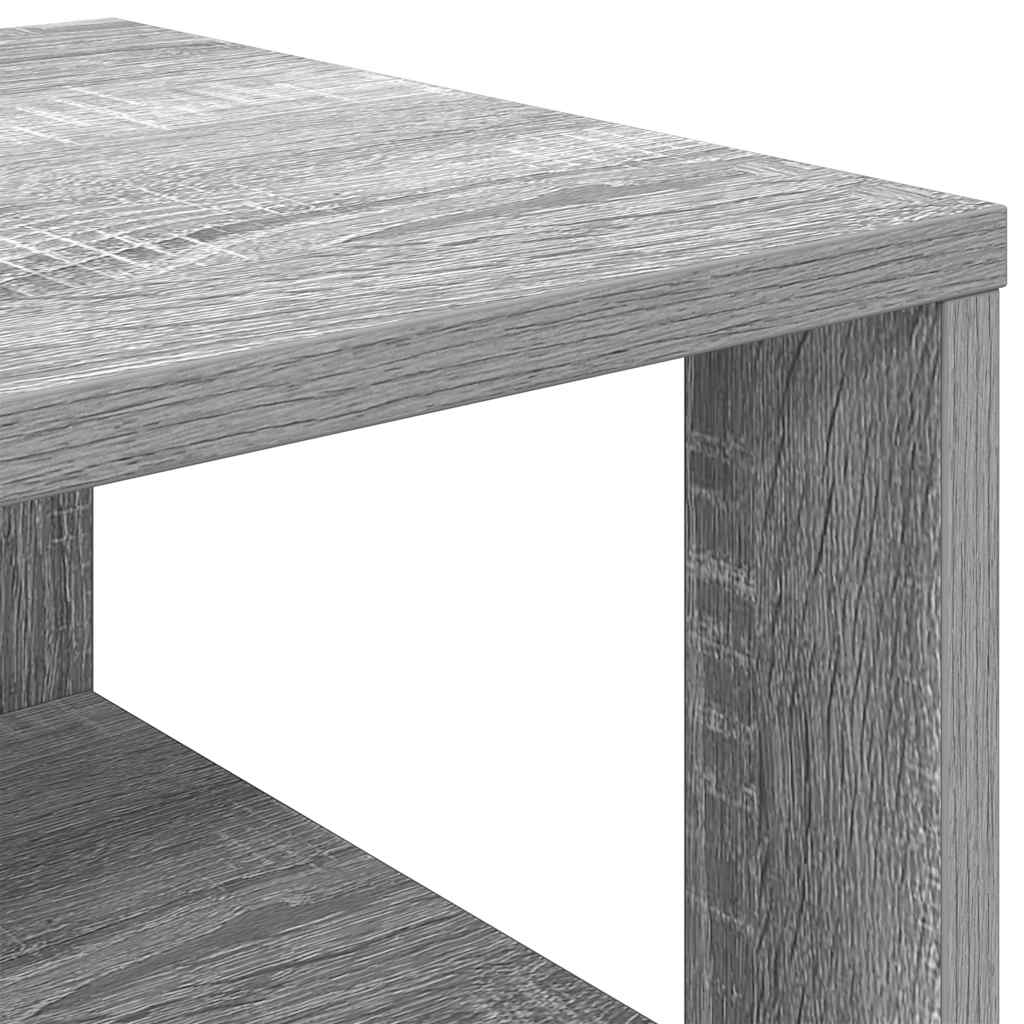 vidaXL Mueble zapatero madera contrachapada gris sonoma 61x32x70 cm