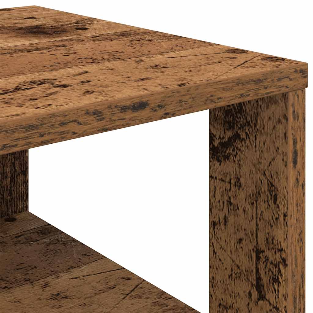 vidaXL Mueble zapatero madera contrachapada madera vieja 61x32x70 cm