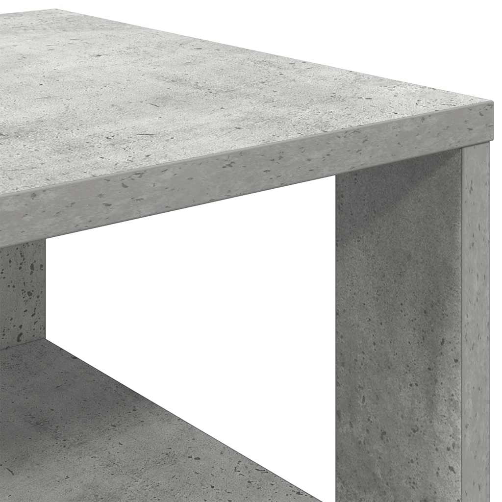 vidaXL Mueble zapatero madera contrachapada gris hormigón 61x32x87,5cm