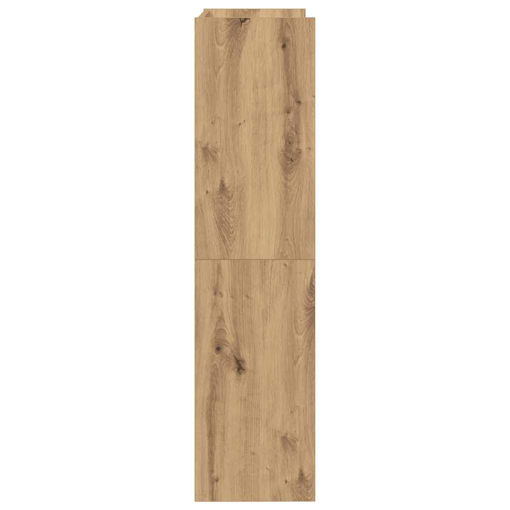 vidaXL Zapatero artesanal de madera contrachapada 60x25x100 cm