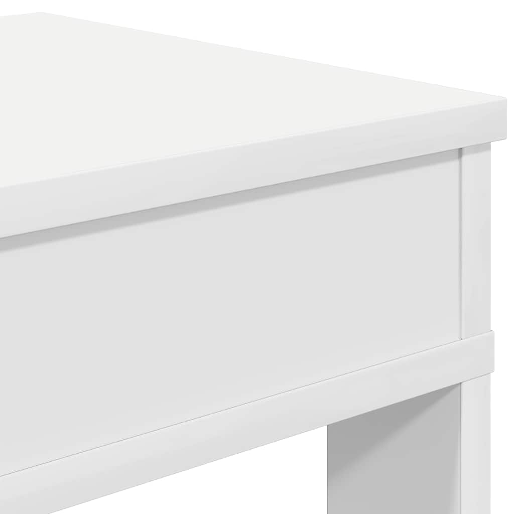 vidaXL Mueble zapatero madera contrachapada blanco 80x30x98 cm