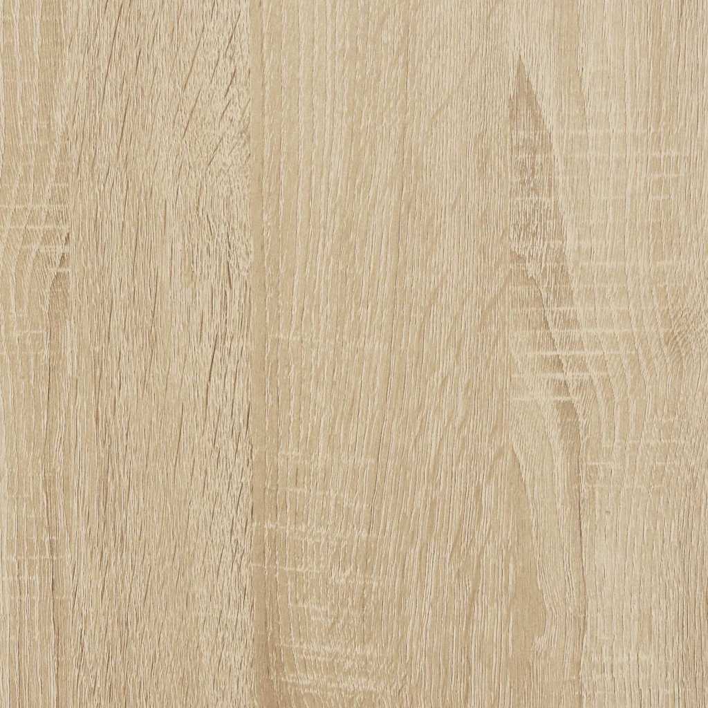 vidaXL Estante de pared con cajones madera contrachapada roble sonoma