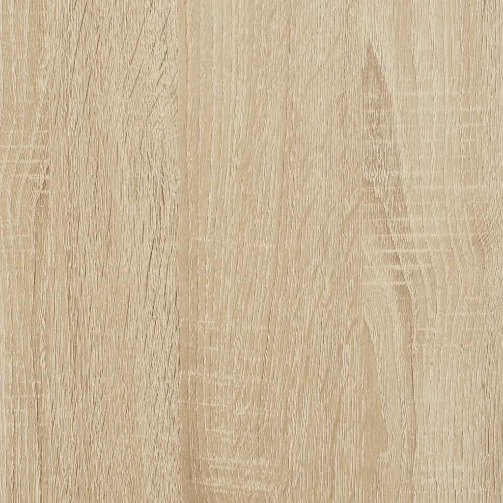 vidaXL Estante de pared con cajones madera contrachapada roble sonoma