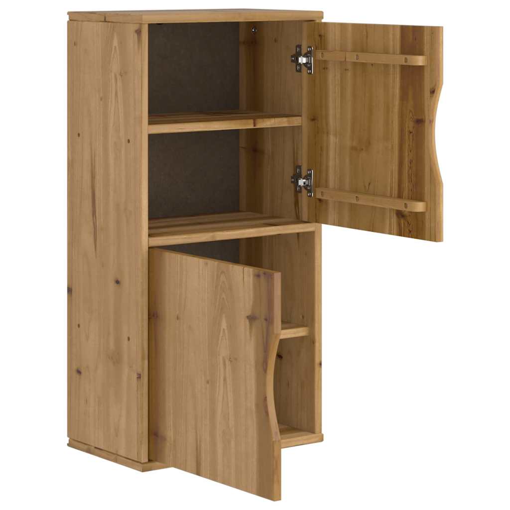 vidaXL Mueble auxiliar ODDA 40x24x79 cm madera maciza de pino