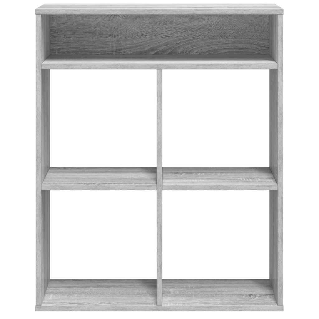 vidaXL Estantería madera de ingeniería color gris sonoma 66x31x80 cm