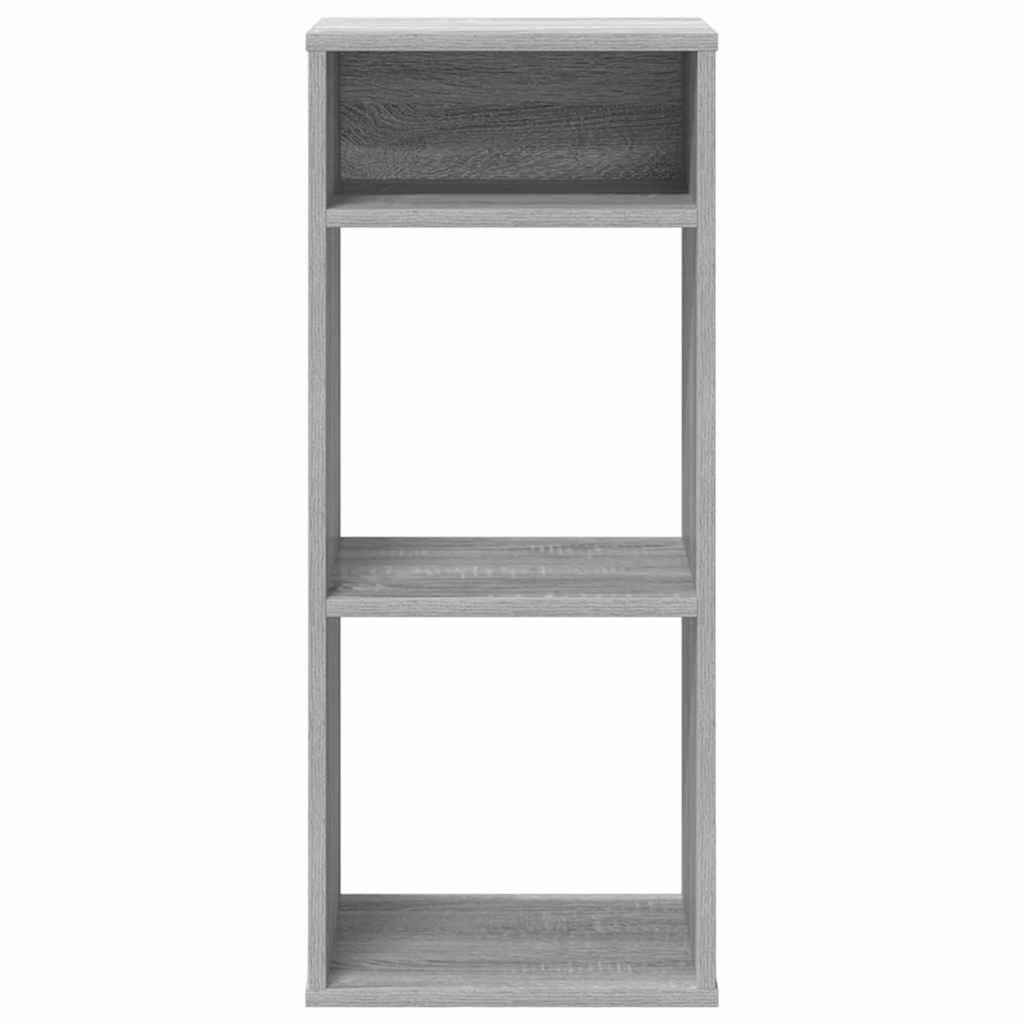 vidaXL Estantería madera de ingeniería color gris sonoma 34x31x80 cm