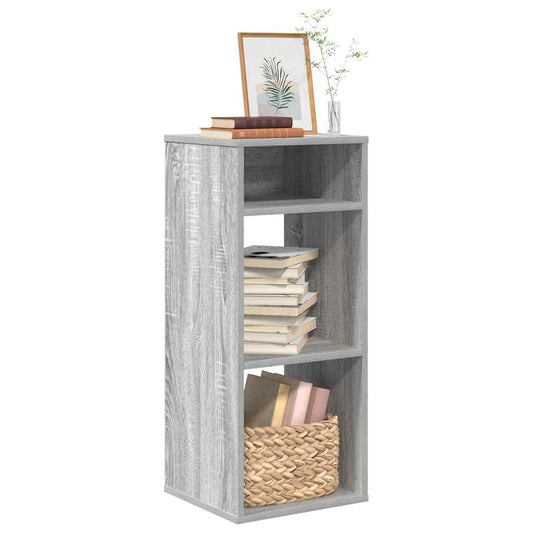 vidaXL Estantería madera de ingeniería color gris sonoma 34x31x80 cm