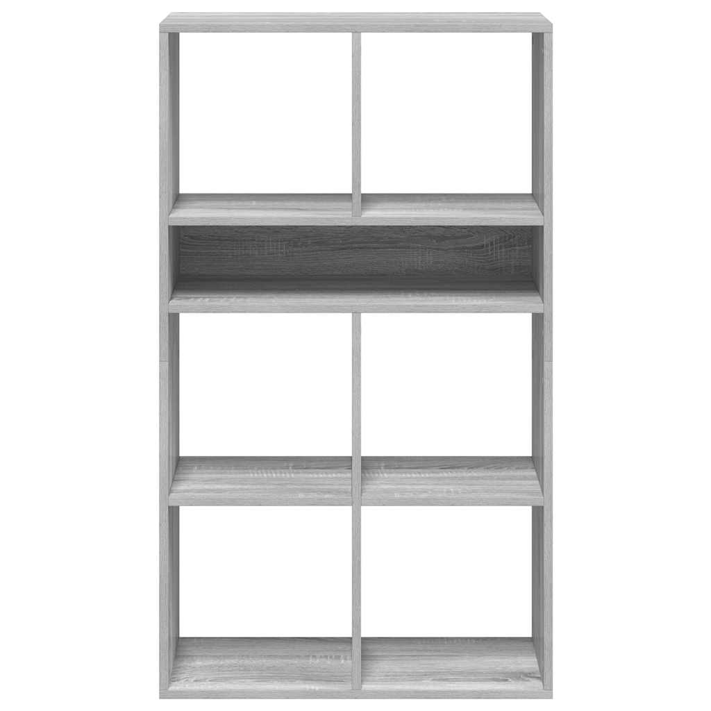 vidaXL Estantería madera de ingeniería color gris sonoma 66x31x112 cm