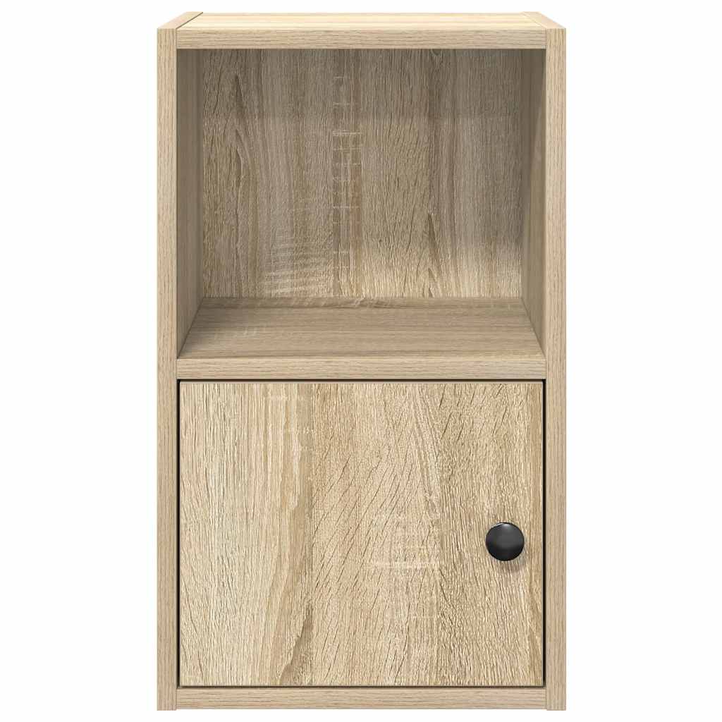 vidaXL Estantería de madera de ingeniería roble sonoma 31x24x52 cm