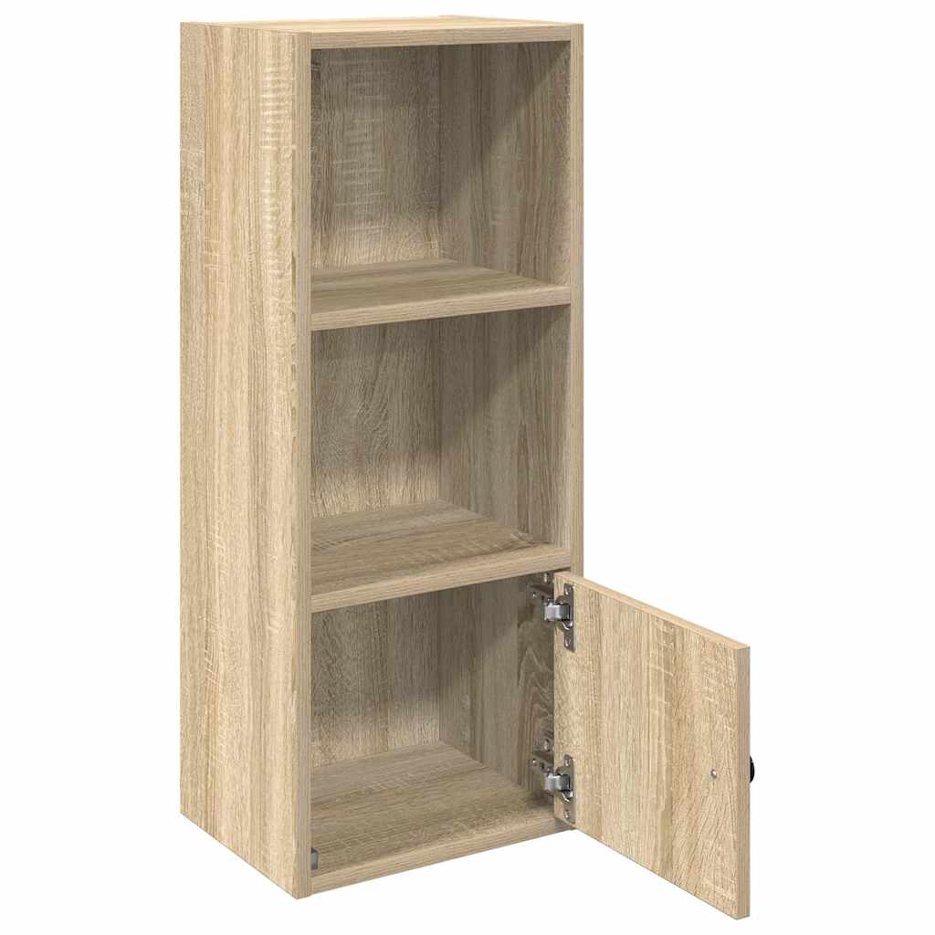 vidaXL Estantería de madera de ingeniería roble sonoma 31x24x77 cm