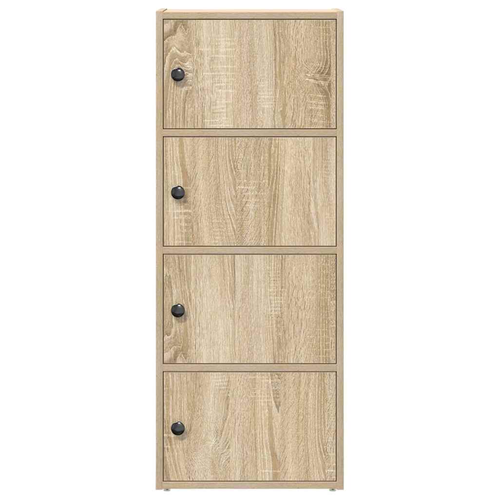 vidaXL Estantería de madera de ingeniería roble sonoma 40x24x102 cm