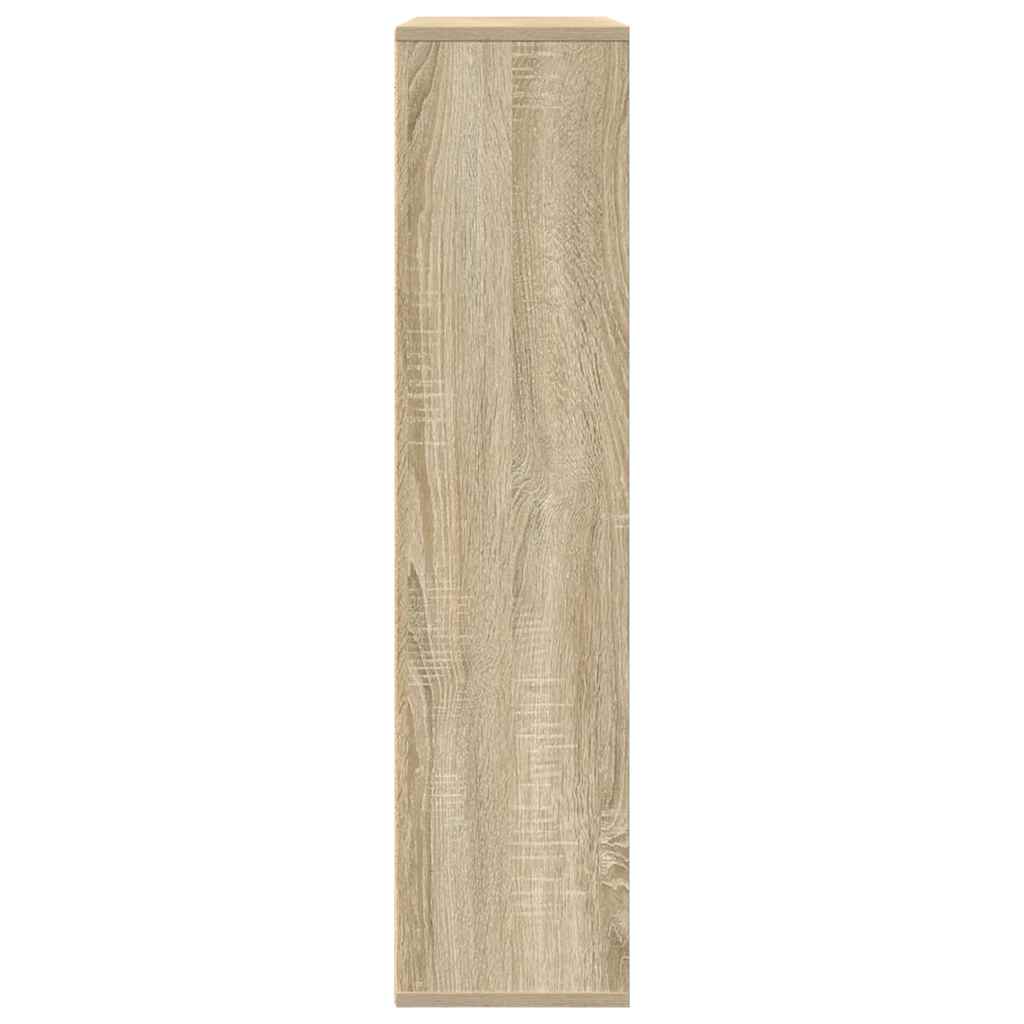 vidaXL Estantería de madera de ingeniería roble sonoma 89x24x101,5 cm