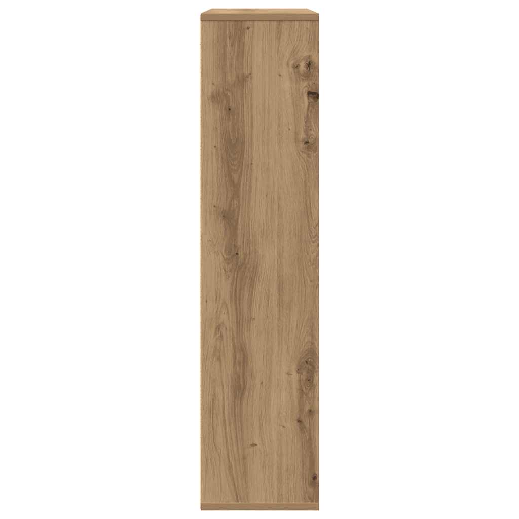 vidaXL Estantería de madera de ingeniería roble artisan 89x24x101,5 cm