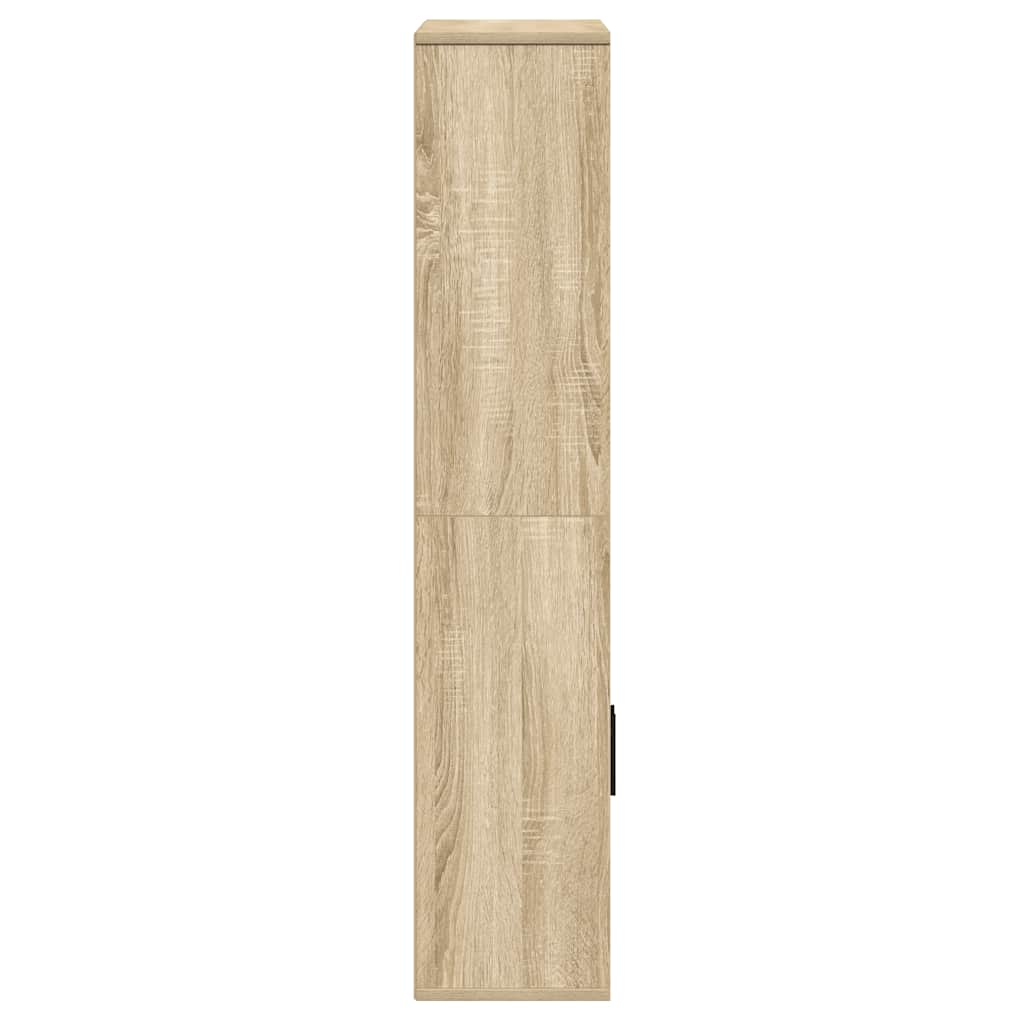 vidaXL Estantería de madera de ingeniería roble sonoma 60x24x120 cm