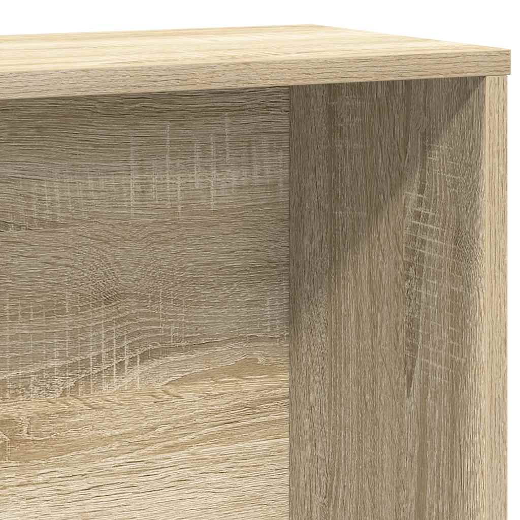 vidaXL Estantería de madera de ingeniería roble sonoma 60x24x120 cm