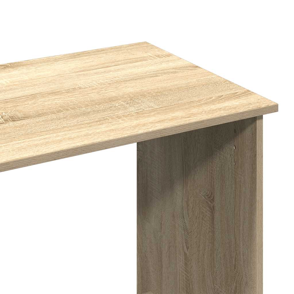 vidaXL Escritorio de madera de ingeniería roble Sonoma 102x50x75 cm