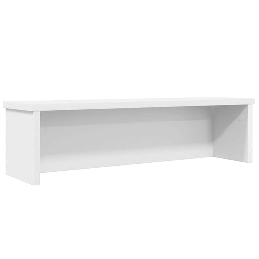 vidaXL Estantería cocina apilable madera ingeniería blanca 50x15x16 cm