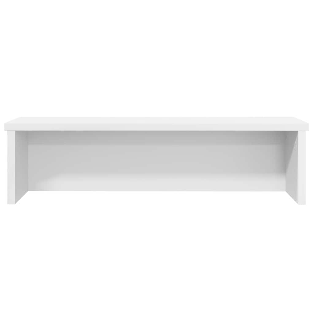 vidaXL Estantería cocina apilable madera ingeniería blanca 60x15x16 cm