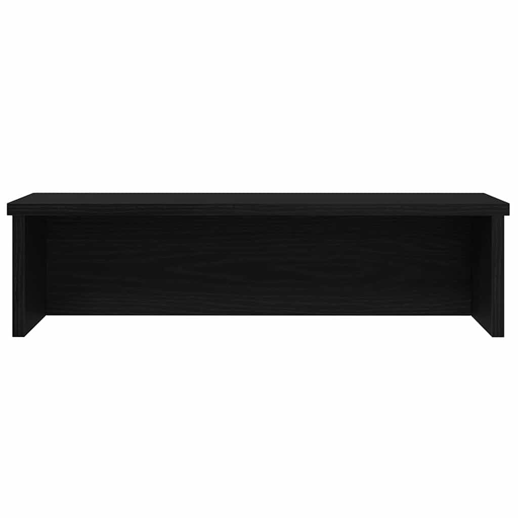 vidaXL Estantes de cocina apilables 2 uds negro 60x15x16 cm