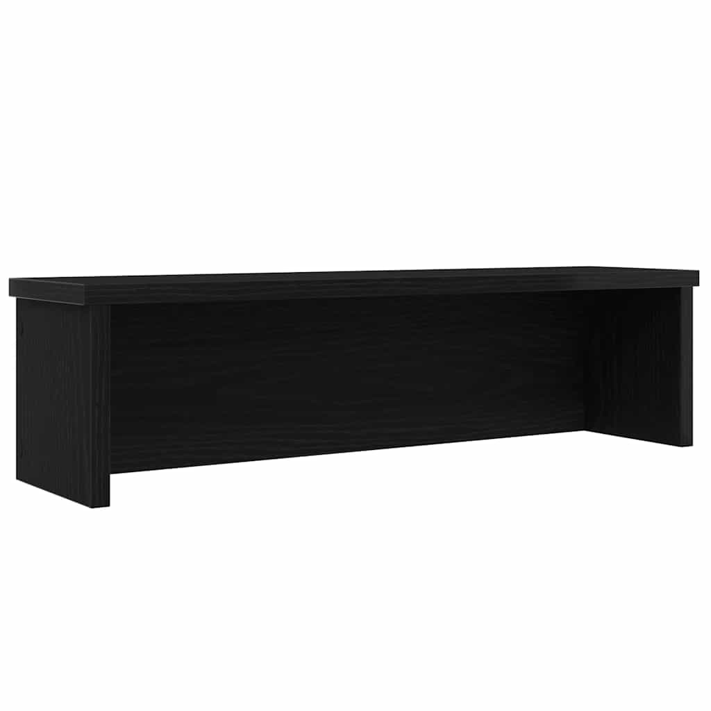 vidaXL Estantes de cocina apilables 2 uds negro 60x15x16 cm