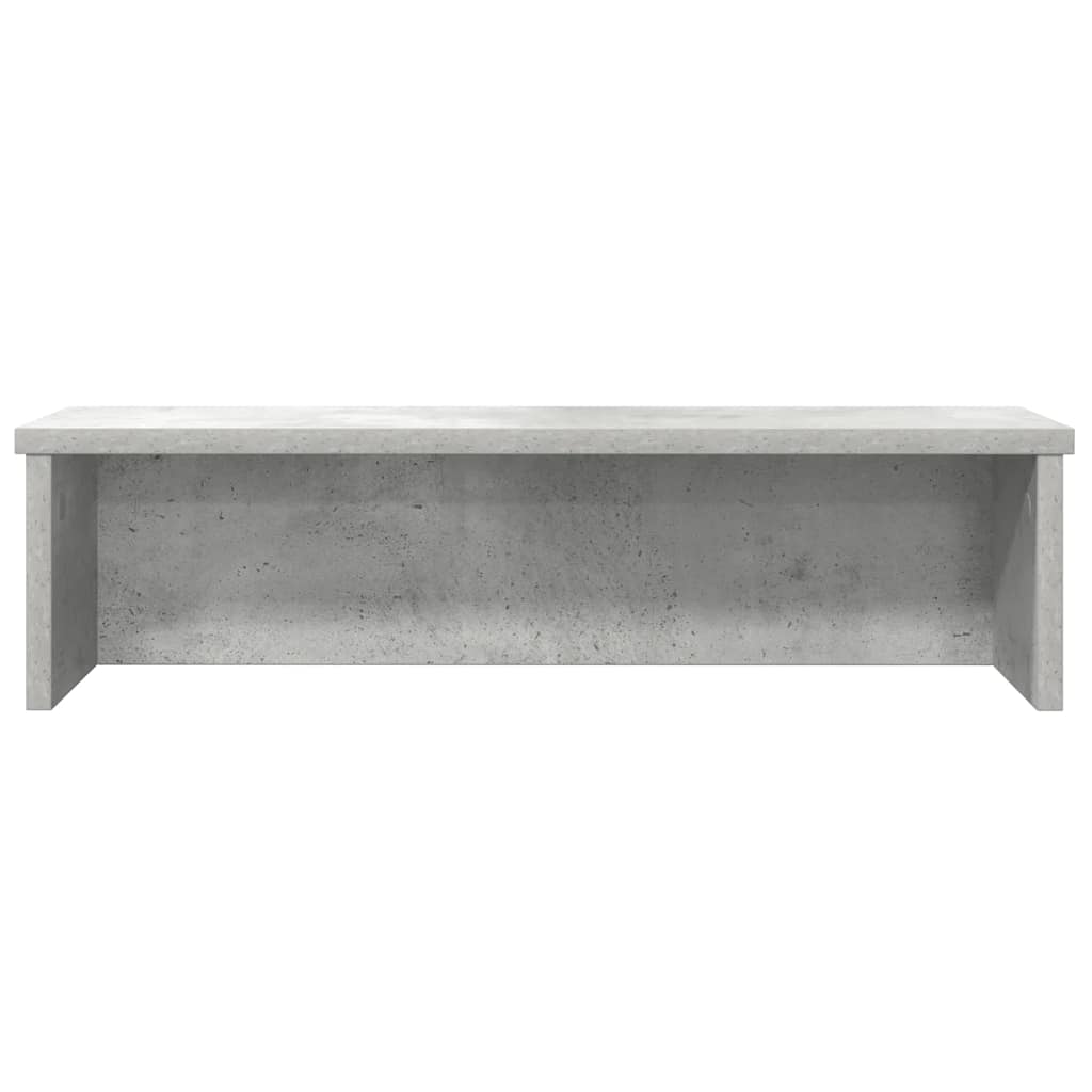 vidaXL Estantes de cocina apilables 2 uds gris hormigón 60x15x16 cm